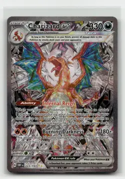Charizard ex - 223/197 SV03: Obsidian Flames Pokemon Card NM - Image 1