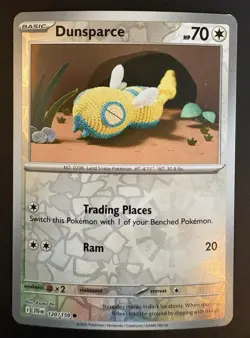 Dunsparce 120/159 Sv09: Journey Together Reverse Holo Pokemon Card NM - Image 1