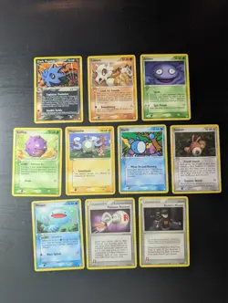 Pokemon Cards EX Team Rocket Returns x10 Bundle 2004 - Image 1