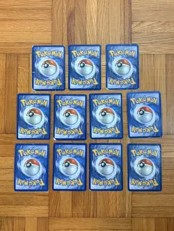 Pokemon TCG 11 Heavily Played-Damaged Card Lot 2008-2019 Vintage Holo - Image 2