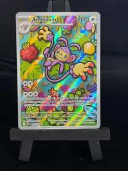 Ambipom 107/094 IR Phantasmal Flames Pokemon Card - English - Image 1