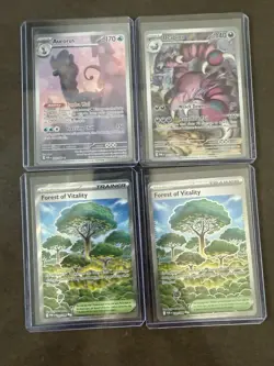 Pokemon TCG Perfect Order Small Lot Of 4 Cards 2 Full Art 2 IR Near Mint - Image 1