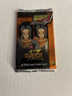 DRAGON BALL GT Super 17 Saga Booster Pack Factory Sealed 10 Cards 729946853579 - Image 1