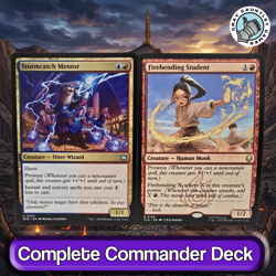 Fire Lord Azula COMMANDER DECK Spellslinger Copy Avatar MTG Custom Edh Magic - Image 3
