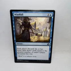 Windfall 77 Uncommon Iconic Masters Magic: The Gathering Lightly Played - Image 1