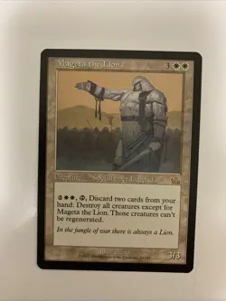 MTG NM Mageta the Lion Prophecy Free Shipping In The US With Tracking - Image 1