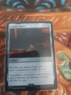 Arcane Signet 224 Uncommon Universes Beyond: Fallout Magic: The Gathering NM - Image 1