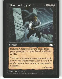 Shattered Crypt - Weatherlight - MTG - Common - # - NM - Image 1