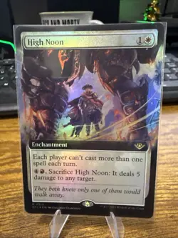 Magic The Gathering High Noon Extended Art Outlaws of Thunder Junction Foil #314 - Image 1