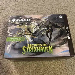 MTG Magic Secrets of Strixhaven Bundle Box FACTORY SEALED - Image 1