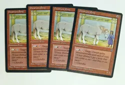 Dwarven Pony (4) Homelands NM MTG Magic the Gathering - Image 1