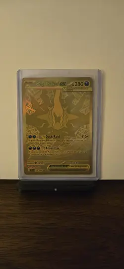 Pokemon TCG Mega Darkrai EX 120/084 XY BREAKpoint Ultra Rare Full Art Holo - Image 1