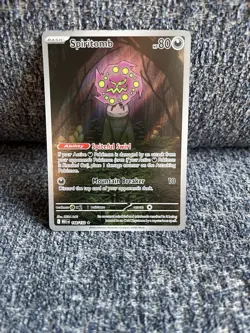 Pokemon Spiritomb 148/132 ME01 Mega Evolution Illus Rare Holo EN - NM - Image 1