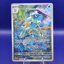 Frogadier 089/086 Holo Illustration Rare Chaos Rising Pokemon NM - Image 1