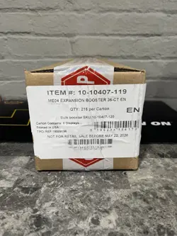 SEALED CASE! 6x Booster Box Chaos Rising ME04 Pokemon TCG - Free Shipping! - Image 1