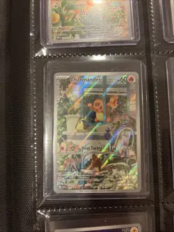 Pokemon TCG Charmander Obsidian Flames Promo #044 PSA 9 Contender - Image 1