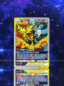 After Skool Hobby Gen 1 - Legendary Birds & Mewtwo ex - Pokemon Fan Art Bundle - Image 1