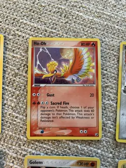 SET of 4 Holo Pokemon cards - Image 1