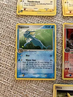 SET of 4 Holo Pokemon cards - Image 3