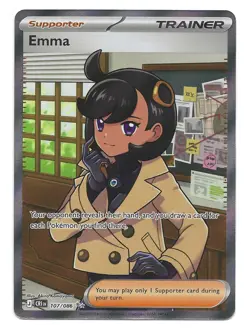 Emma 107/086 Ultra Rare Chaos Rising Pokemon Holo Near Mint - Image 1