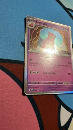 Slowbro (Pitch Black Stamped) 083 Holo MEP Promo Pokemon MP - Surface Scratch - Image 1