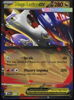 Mega Latias ex 011 Holo Promo ME: Mega Evolution Promo Pokemon NM - Image 1