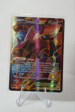 Pokemon Volcanion EX 107/114 XY Steam Siege Full Art Ultra Rare Holo NM - Image 1