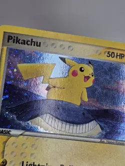 Pikachu 12/17 Holo Inverted Back Error POP Series 5 2007 Pokemon MP - RARE! - Image 3