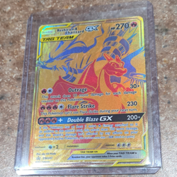 Reshiram & Charizard GX SM247 Sun & Moon Promos TAG TEAM GX Holo Promo - Image 1