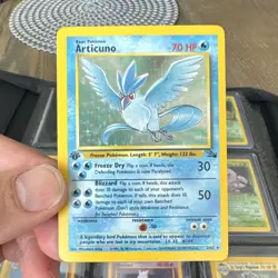The Pokemon Company Articuno 2/62 Fossil Holo Rare English 1st Edition 70 HP - Image 1