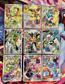 Pokemon TCG First Partner Series 2 Illustration Collection Full Set Of 9 MINT!!! - Image 1
