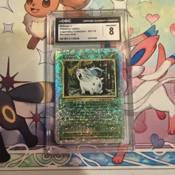 Pokemon TCG Nidoran F 82/110 Legendary Collection Reverse Holo CGC 8 - Image 1
