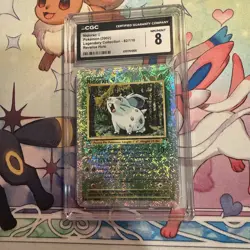 Pokemon TCG Nidoran F 82/110 Legendary Collection Reverse Holo CGC 8 - Image 2