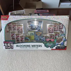 Pokemon Scarlet & Violet 151 Blooming Waters Premium Collection Box Blastoise - Image 1