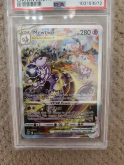 2023 POKEMON SWSH FA/MEWTWO VSTAR CROWN ZENITH #GG44 GEM MINT PSA 10 - Image 4