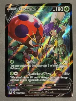 Orbeetle V TG12/TG30 Holo V Rare Lost Origin Trainer Gallery Pokemon Near Mint - Image 1