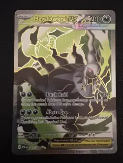Pokemon TCG - Mega Darkrai Ex 101/084 - Ultra Rare - Pitch Black - NM/M - Image 1