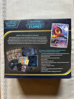 Pokemon TCG Phantasmal Flames Pokemon Center ETB Elite Trainer Box-NEW - Image 2