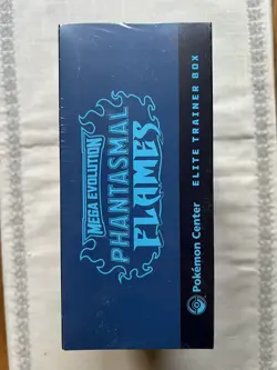 Pokemon TCG Phantasmal Flames Pokemon Center ETB Elite Trainer Box-NEW - Image 3