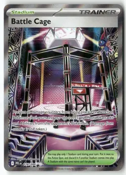 Battle Cage 116/094 Ultra Rare Phantasmal Flames Pokemon Holo Near Mint - Image 1