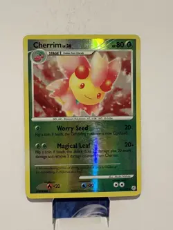 Cherrim 45/130 Reverse Diamond and Pearl Uncommon Pokemon TCG. LP+ - Image 1