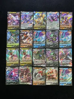 2024 Pokemon TCG S-Chinese Lycanroc Ex Suicune V Noivern V Holo Lot*20 BL25 - Image 2