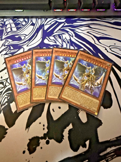 4X Yugioh! Calamity of the Sacred Beasts Hamon, Lord of Striking Thunder EN006 - Image 1