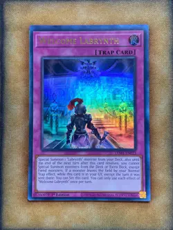 Yugioh Welcome Labrynth TAMA-EN023 Ultra Rare 1st Ed NM - Image 1