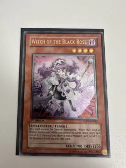 YuGiOh 1st Ultimate Rare Witch Of The Black Rose ABPF-EN012 M/NM - Image 1