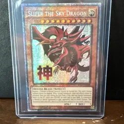 Konami Yu-Gi-Oh! TCG Slifer the Sky Dragon RA05-EN125 Starlight Holo 1st Ed EN - Image 1