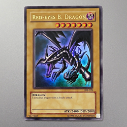 Yu-Gi-Oh! TCG Red-Eyes B. Dragon LOB-070 LOB Unlimited Ultra Rare 2400/2000 - Image 1
