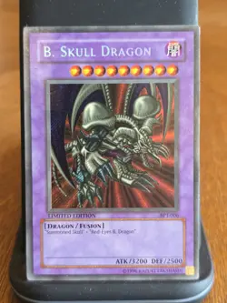 Yu-Gi-Oh B. Skull Dragon BPT-006 Secret Rare Limited Edition 2002 Tin - MP - Image 1