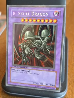 Yu-Gi-Oh B. Skull Dragon BPT-006 Secret Rare Limited Edition 2002 Tin - MP - Image 3