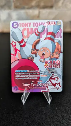One Piece x Round 1 - Tony Tony Chopper Promo - ENGLISH - NM - Image 1